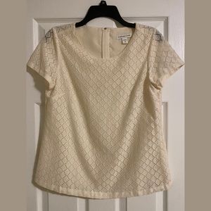 Coldwater Creek Eyelet Top